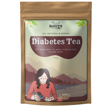 Herbal Blood Sugar Support Tea by Roots - All-Natural Diabetic Blend