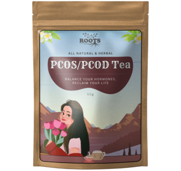 Herbal PCOS/PCOD Tea by Roots - Support Hormonal Health and Wellness